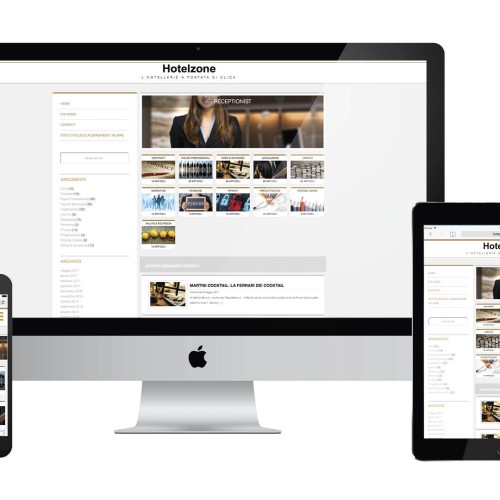 Ideazione e realizzazione sito web aggiornabile dal Cliente